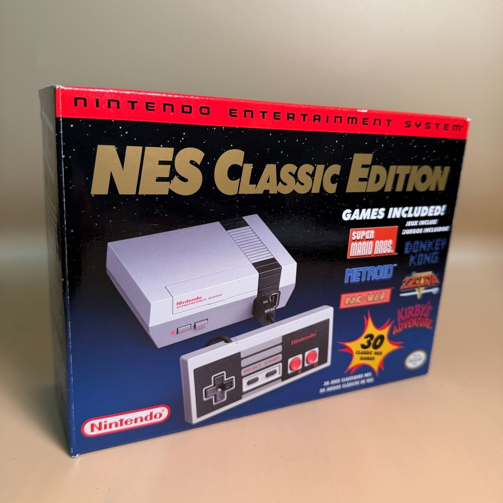 Nintendo NES Classic Edition Mini Console 30 Games CLV-001 Retro Gaming System